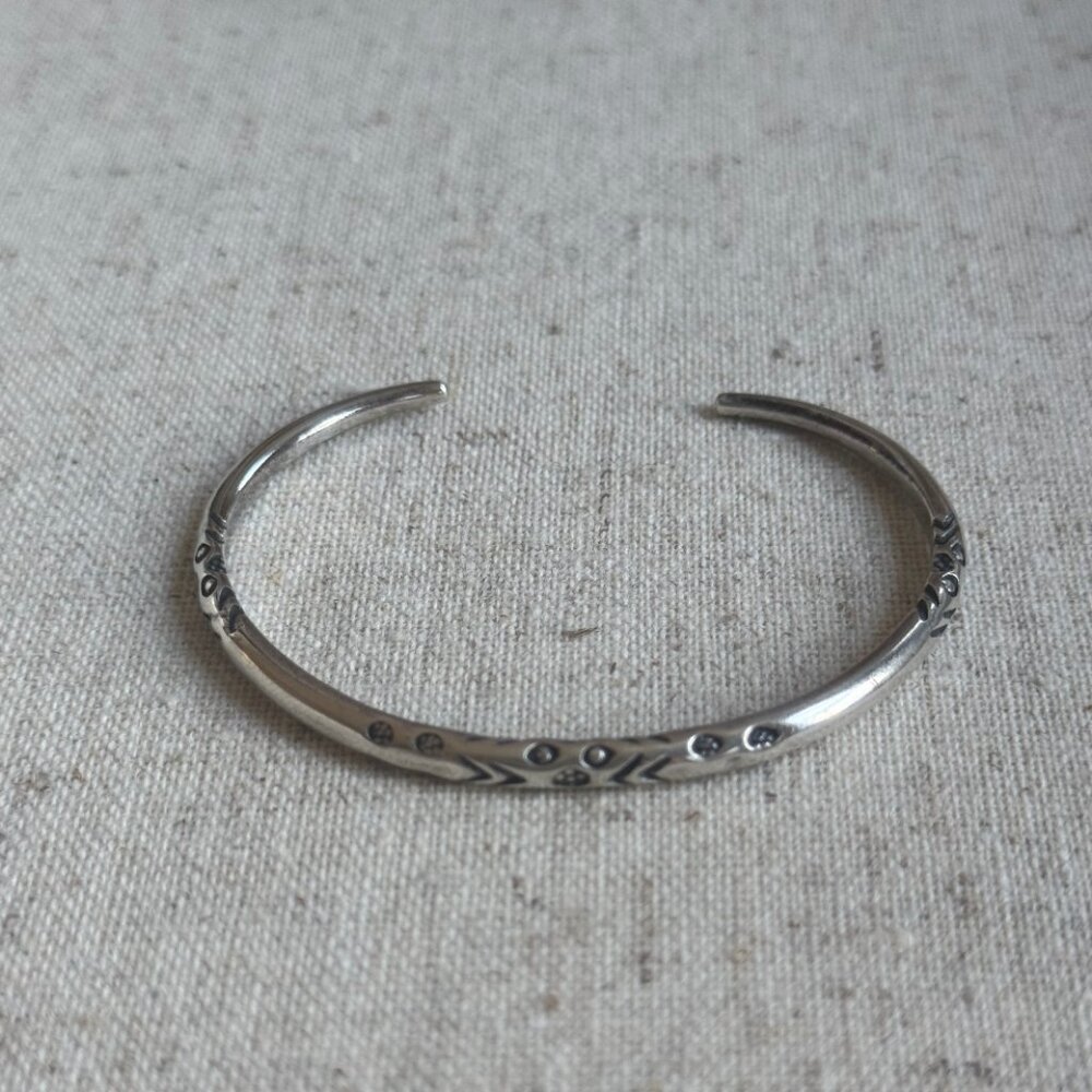 Chan Luu Sterling Silver Western Cuff